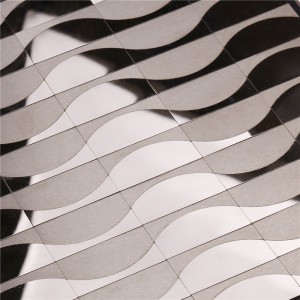 Mattonelle moderne di disegno di dimensione dell'onda per Corridoio HSW18044