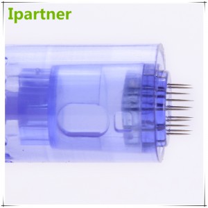 Ipartner 10 pezzi set di cartucce di ricambio a 12 aghi per Derma Pen Stamp EO sterilizzato