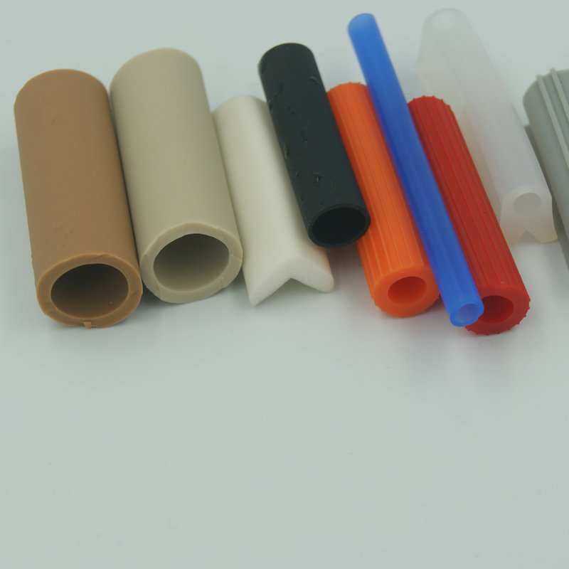 Tubi in silicone estrusi colorati in gomma siliconica per tubi flessibili per condizionatori d'aria