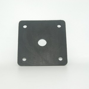 Tampone isolante in gomma con piastra in gomma per smorzamento in gomma di alta qualità per macchinari