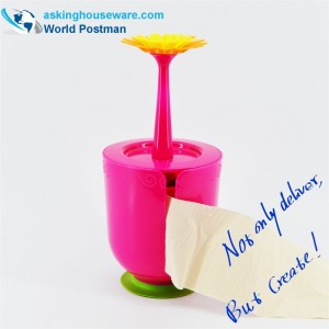 Scatola di tessuto a forma di fiore Akbrand