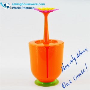 Scatola di tessuto a forma di fiore Akbrand