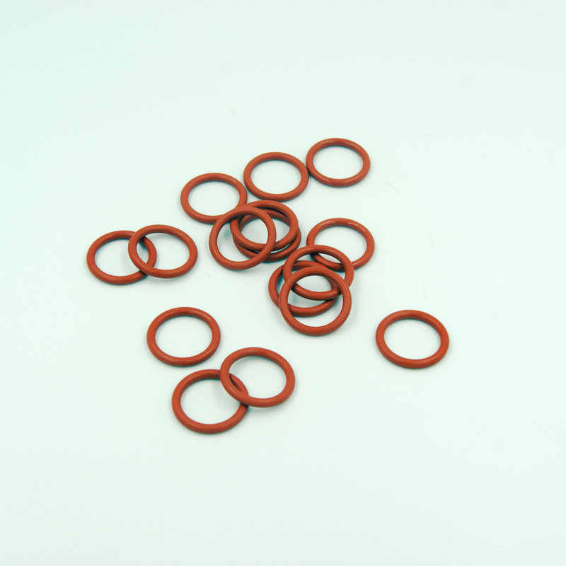 O-ring in gomma FKM colore rosso resistente al calore per motori Auto