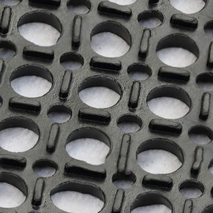 Gomma SBR ad incastro Tappetino in gomma drenante per stazioni sciistiche e giochi