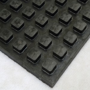 Struttura a nido d'ape in gomma antivibrante in gomma opaca per azienda agricola