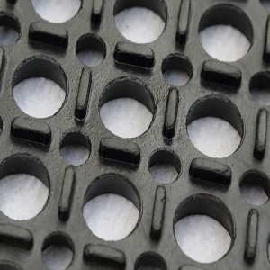 Tappetini antiscivolo in gomma per il drenaggio di tappetini in gomma per hotel