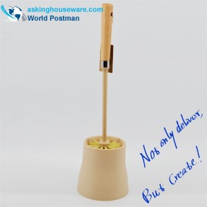 Akbrand Toilet Bowl Set di spazzole da spiaggia con supporto smerigliato