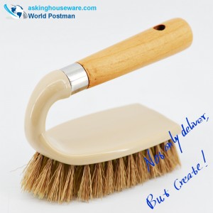 Akbrand Beach manico Scrub Spazzola con Quadro