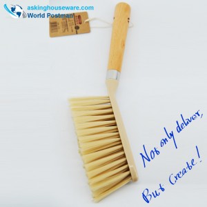 Akbrand Small Dust Brush Beach Manico in plastica