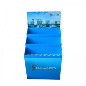 Banco di mostra del cartone di carta del pavimento di qualità superiore 2019