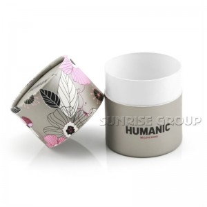 Scatola di imballaggio di calza di immagazzinaggio del regalo di vendita caldo a forma di cilindro