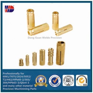 Cina produttore di precisione cnc servizio di tornitura cnc parti in ottone