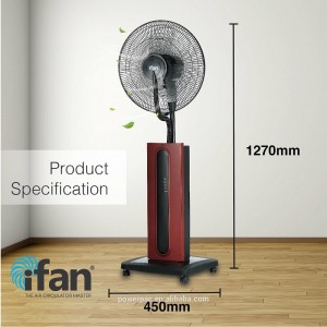 ifan powerpac nebbia fan air refrigeratore con mosquito repellente (if7575) gli apparecchi (risorse)