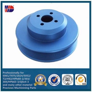 pezzi di precisione di lavorazione macchina personalizzata dei pezzi di alluminio