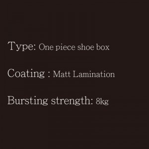 Scatola da scarpeo un pezzo di tipo5