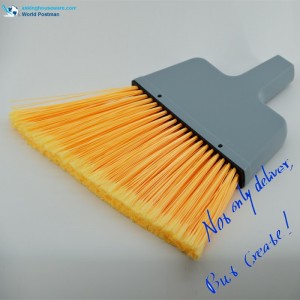 Akbrand Plastic Broom Head con quadrilatero a spazzola e setole lunghe e acclive