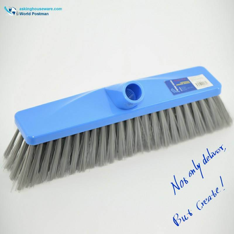 Akbrand Plastic Broom Head con filetto obliquo Pennello più largo