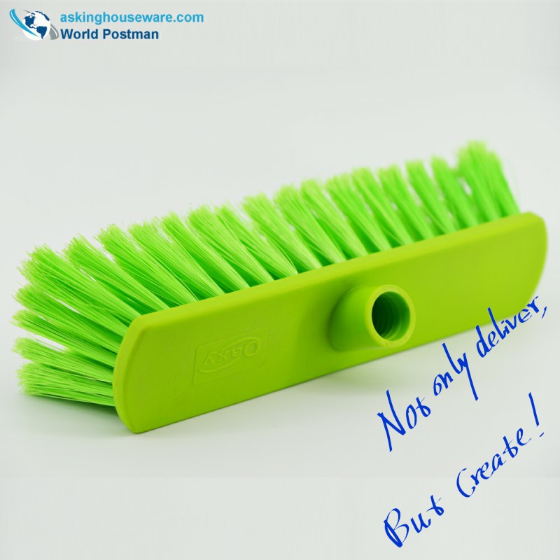 Akbrand Plastica Push Brush Push Broom Head con filettatura obliqua Simple Wider Square Brush Board