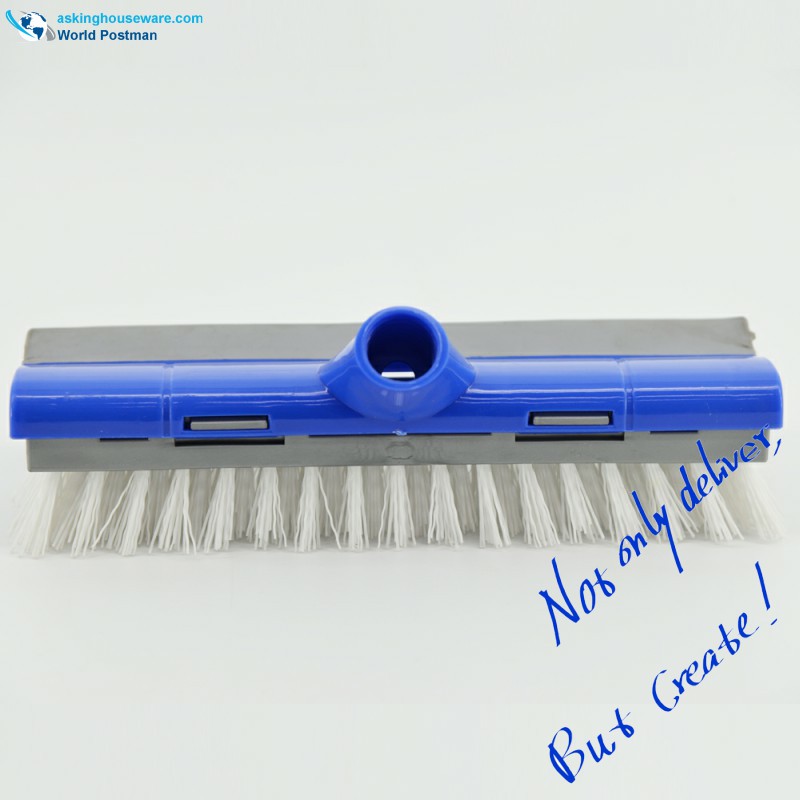 Akbrand Push Brush Soft Squeegee sul retro con spazzola per filettatura obliqua Setole corte in PP rigido