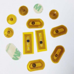 Etichetta personalizzata anti-metallo NFC / RFID Tag / adesivo / etichetta Micro dimensione più piccola 13.56mhz chip passivo RFID chip fpc mini nfc ticker
