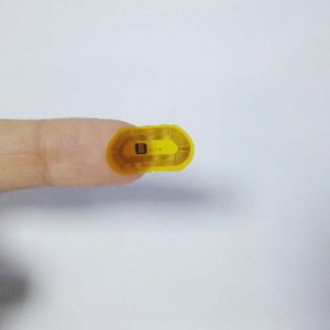 Etichetta personalizzata anti-metallo NFC / RFID Tag / adesivo / etichetta Micro dimensione più piccola 13.56mhz chip passivo RFID chip fpc mini nfc ticker
