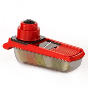 Cucina Affettaverdure Regolabile in acciaio inox Lame Cibo Frutta Julienne Affettatrice Cutter Chopper Grater