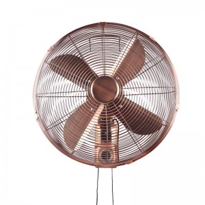 Ventilatore da parete decorativo antico in metallo da 16 pollici 40cm