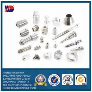 Officina meccanica di precisione in alluminio per macchine utensili CNC in Cina