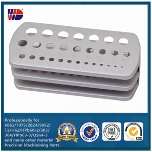 Parti di fresatura cnc di ricambio in acciaio marino di precisione aerospaziale