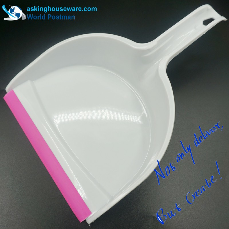 Akbrand Dustpan Brush Broom con design a forma di onda Linea in PVC all'ingresso Dustpan