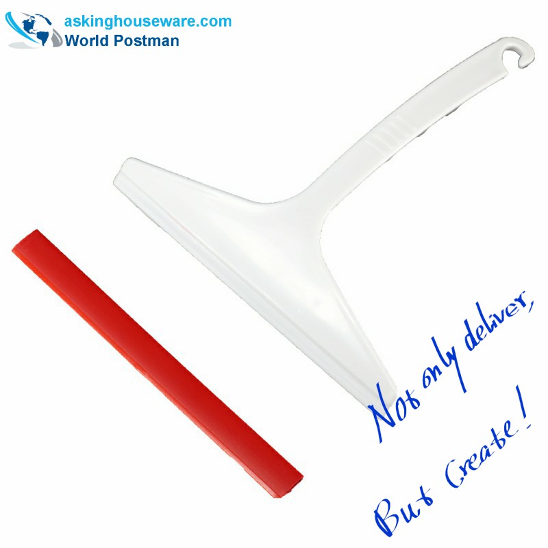 Akbrand Simple Window Squeegee con linea PVC staccabile sulla testa del tergipavimento