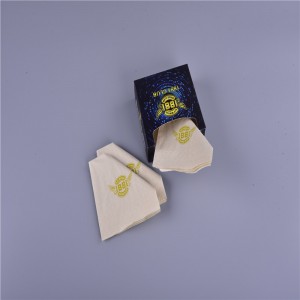 Polpa di bambù al 100% Strato di 3 strati Applicazione Office \u0026 Hotel Applicazione tessuto facciale morbido di bambù vergine non sbiancato