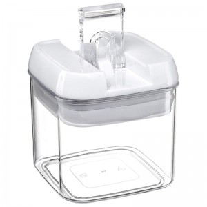 Set di contenitori per alimenti ceramici ermetici in plastica a 6 pezzi privi di BPA