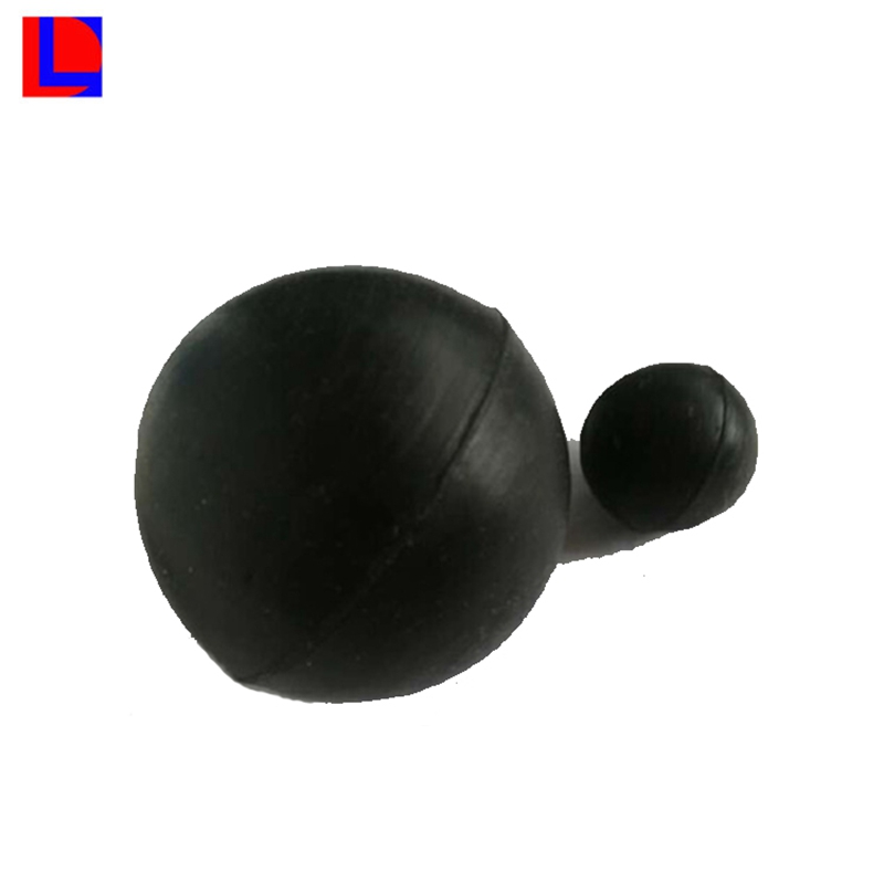 Sfera in gomma nera EPDM SBR NBR personalizzata