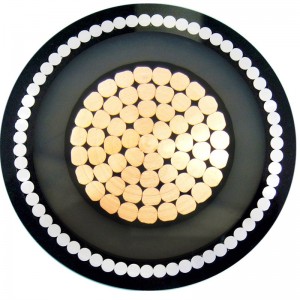 Isolamento XLPE SWA 240mm2 Cavo di alimentazione mv 11KV Conduttore in rame