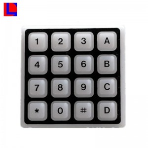 Tastiera in gomma conduttiva per OEM