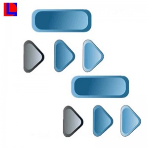 Tastiera personalizzata in gomma personalizzata in silicone a lunga durata e a lunga durata