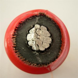 15KV 8.7 / 15KV Xlpe Copper Core Cavo di alimentazione MV con armatura metallica