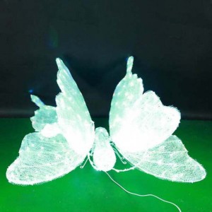 CD-LS122 3D LED Lighted Butterfly Modelling Decorazioni luminose