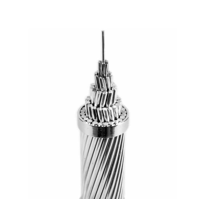 Conduttore nudo rinforzato in acciaio Cavo conduttore in alluminio ACSR IEC61089, ASTM B-232, BS215
