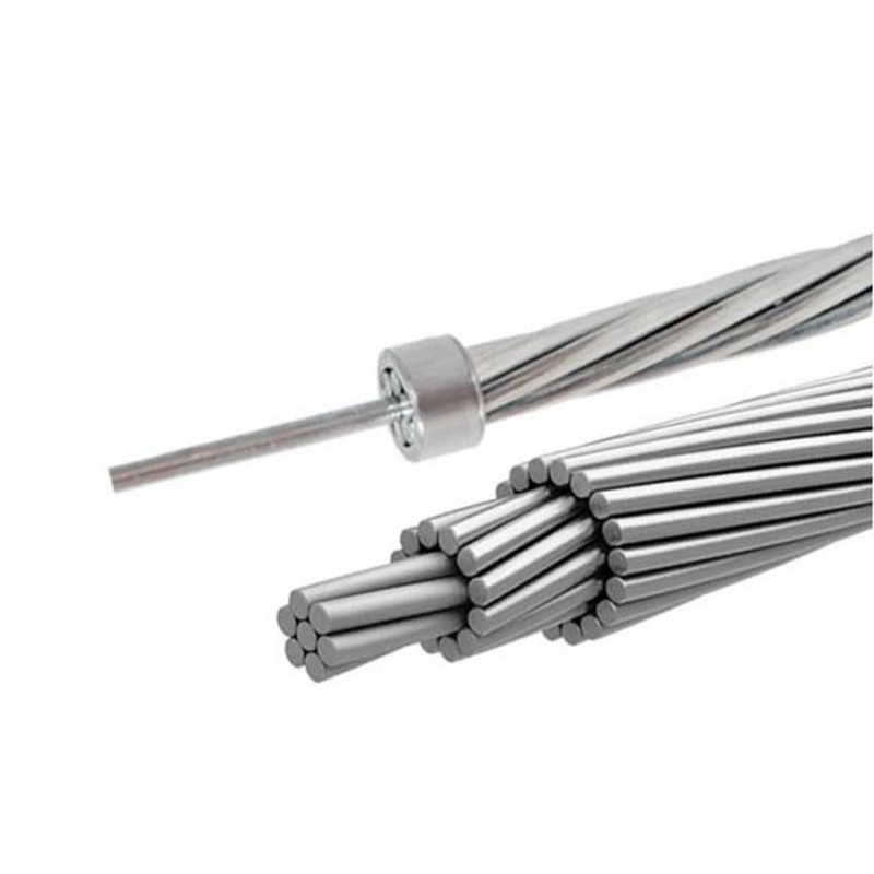 Conduttore nudo rinforzato in acciaio Cavo conduttore in alluminio ACSR IEC61089, ASTM B-232, BS215
