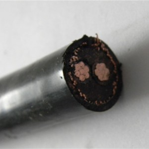 Giubbotto PE / PVC con isolamento concentrico XLPE 8 / 3AWG