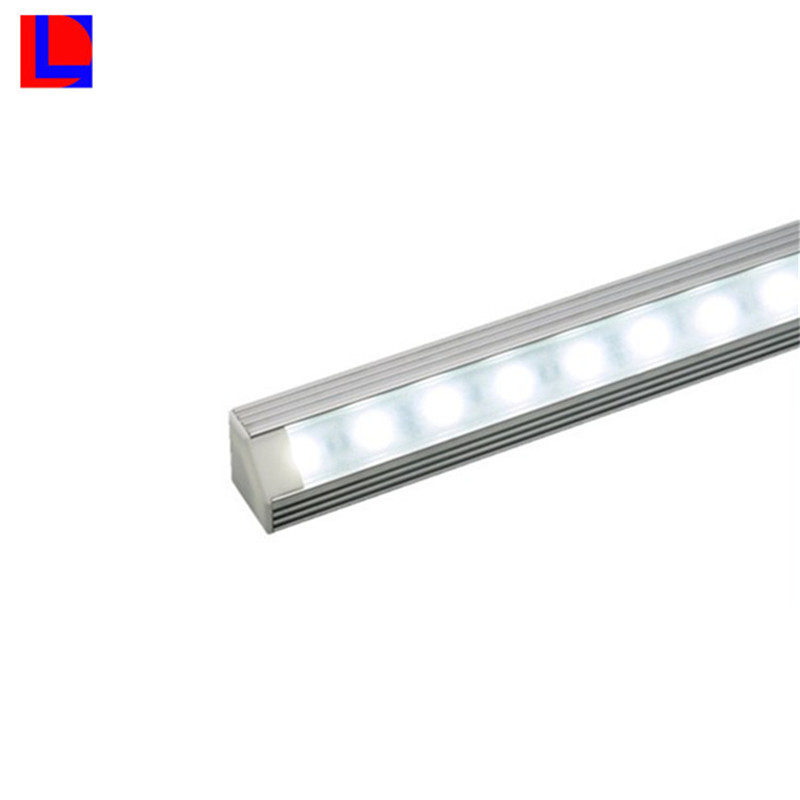 Profilo in alluminio estruso anodizzato a led per uso a strisce led