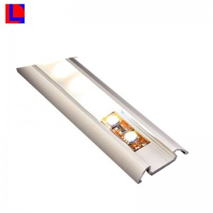 Profili a profilo architettonico leggero in alluminio a profilo a led