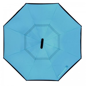 Ombrello a pioggia a due strati con stampa C a doppio strato personalizzato