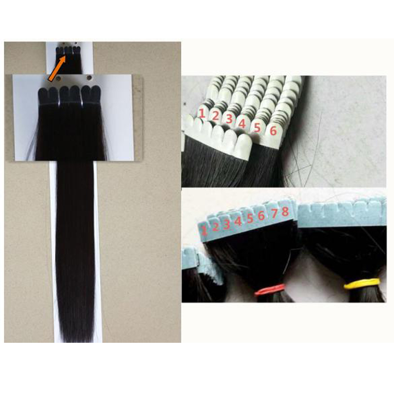 Nuova estensione dei capelli con nastro M