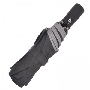 Ombrello parasole auto completamente automatico da lavoro nero per Benz