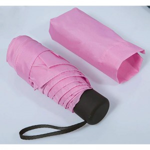 Ombrello 5 pieghe ombrello mini size ombrello pioggia personalizzato 5 per donna