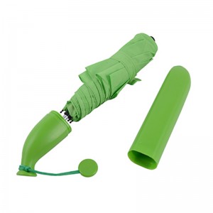 Ombrello a banana ombrello manuale aperto 3 volte con logo