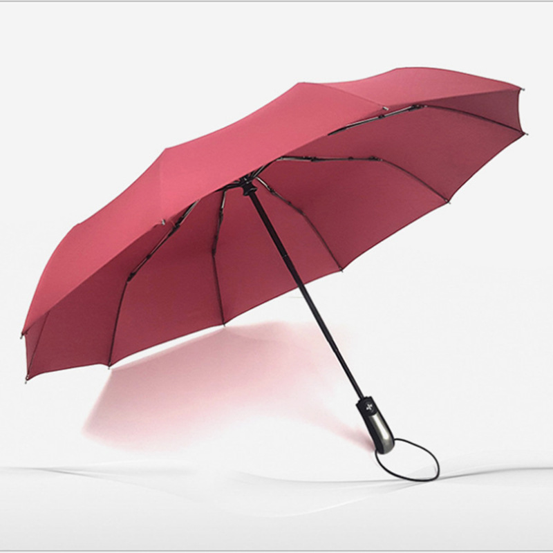 Stampa personalizzata regali comapny 3 ante AOAC telaio in vetroresina umbrellla resistente al vento